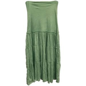 NWT Ire for LF Tiered Boho Crinkle Stretch Skirt